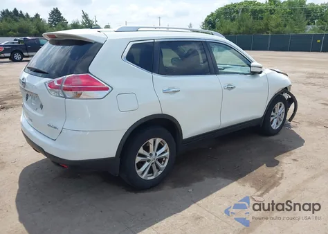 2016 Nissan Rogue S/Sl/Sv из США, поврежденный, VIN KNMAT2MV0GP726584